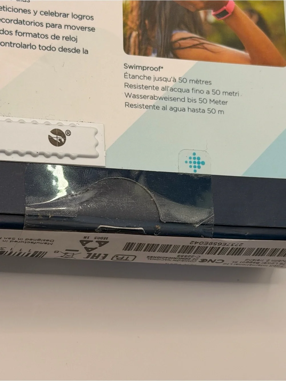 Fitbit Ace 2, New, Kids Smart Watch, Blue/yellow, Fitness Tracker